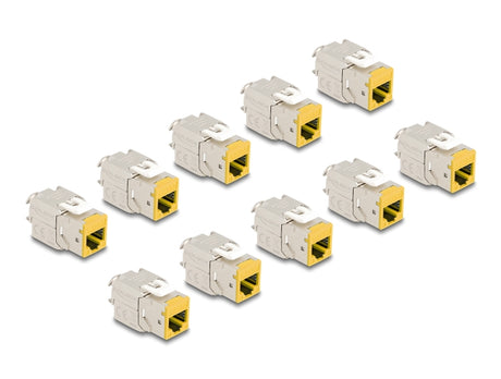 Delock 88111 Keystone Modul Rj45 Jack To Lsa Cat.6A Toolfree