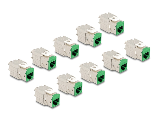 Delock 88116 Keystone Modul Rj45 Jack To Lsa Cat.6A Toolfree