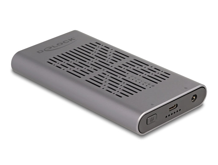 Delock 42027 External Usb 20 Gbps Enclosure For 2 X M.2 Nvme Pcie Ssd