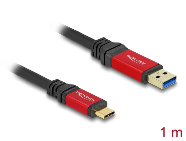 Delock 80617 Usb 10 Gbps Cable Usb Type-A Male To Usb Type-C™ Male