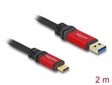 Delock 80618 Usb 10 Gbps Cable Usb Type-A Male To Usb Type-C™ Male