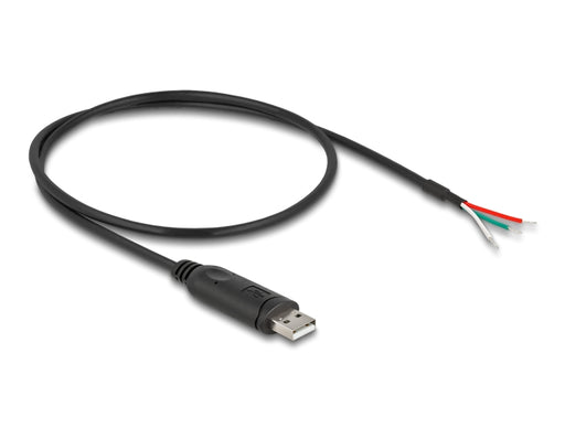 Delock 64242 Adapter Cable Usb 2.0 To Serial Rs-485 With 3 X Open Wire Ends