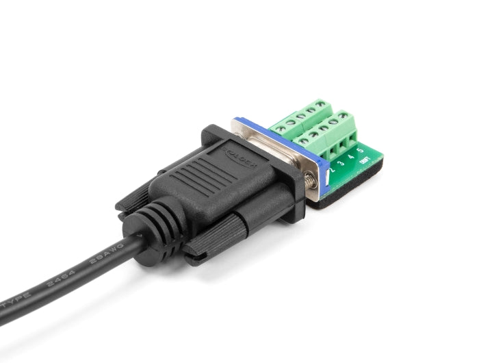 Delock 88000 Serial Cable Rs-232 D-Sub9 Male To Male With Narrow Plug Housing