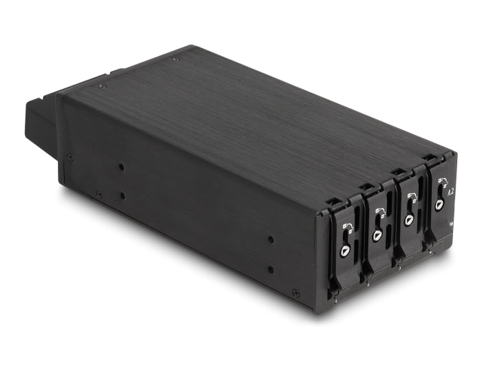 Delock 47126 Slim Bay Mobile Rack For 4 X M.2 Nvme Ssd With Slim Sas Connector