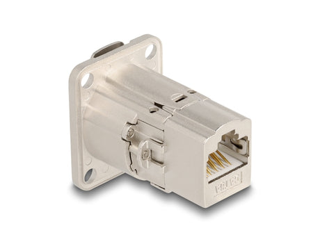 Delock 67062 D-Type Rj45 Built-In Connector / Coupler Cat.6A Stp Metal