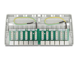 Delock 88053 Mini Desktop Patch Panel 12 Port Cat.6A Grey