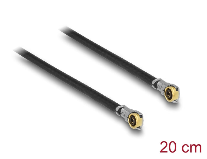 Delock 89643 Antenna Cable I-Pex Inc., Mhf® 4L Plug To I-Pex Inc., Mhf® 4L Plug