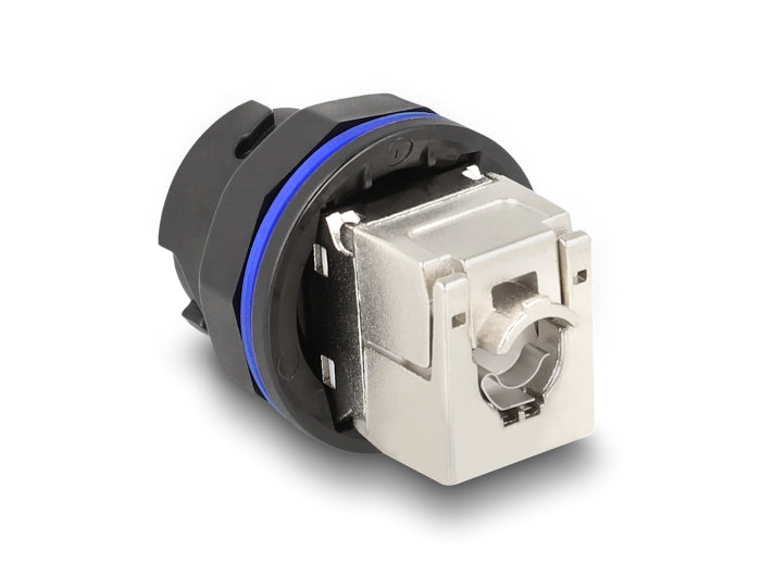 Delock 67047 Rj45 Cat.6A Built-In Connector With Lsa Connection Black