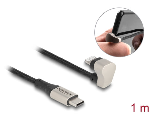 Delock 80025 Data And Charging Cable Usb Type-C To Lightning