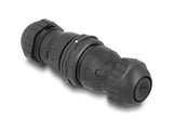 Delock 67045 Cable Connector Lsa To Lsa Cat.6A Ip68 Dust And Waterproof Black