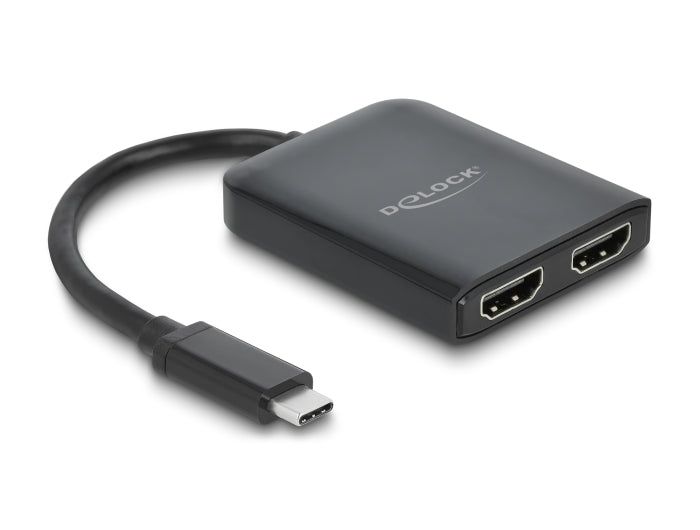 Delock 87755 Usb Type-C™ Splitter (Dp Alt Mode) To 2 X Hdmi Mst / Vxp