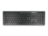 Delock 12004 Usb Keyboard 2.4 Ghz Wireless Black - Silent