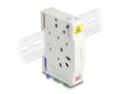 Delock 85935 Optical Fiber Connection Box For Din Rail With Splice Holder