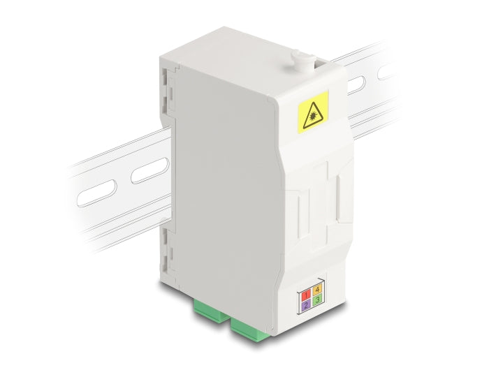 Delock 88097 Optical Fiber Connection Box For Din Rail