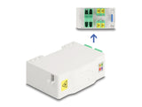 Delock 88098 Optical Fiber Connection Box For Din Rail