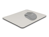 Delock 12147 Mouse Pad Greige 220 X 180 Mm Glass Coating