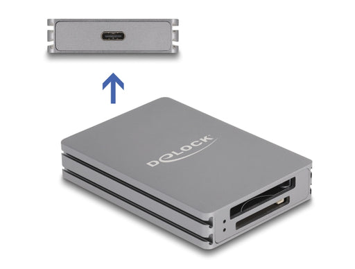 Delock 91011 Usb Type-C™ Card Reader For Sd And Cfexpress Type B Memory Cards