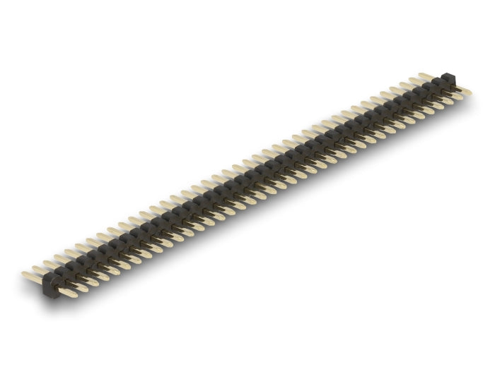 Delock 66688 Pin Header 40 Pin, Pitch 1.27 Mm, 1-Row, Straight, 5 Pieces