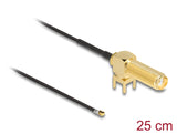 Delock 12028 Antenna Cable Sma 90° Pcb Jack Bulkhead To I-Pex Inc.