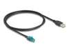 Delock 90534 Cable Hsd Z Female To Usb 2.0 Type-A Male 1 M