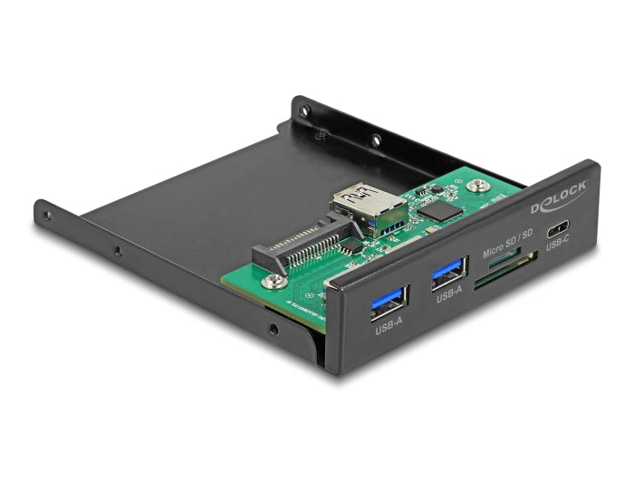 Delock 64058 Front Panel 3.5″ Usb 5 Gbps 1 X Usb Type-C™ + 2 X Usb Type-A