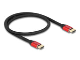 Delock 85772 Ultra High Speed Hdmi Cable 48 Gbps 8K 60 Hz Red 0.5 M Certified