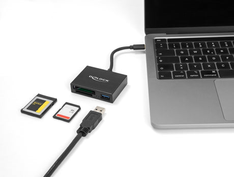 Delock 91711 Usb-C™ Card Reader For Xqd And Sd Memory Cards