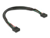 Delock 82029 Cable Usb 2.0 Pin Header Female 2.54 Mm 10 Pin