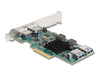 Delock 90282 Pci Express X4 Card To 2 X External Usb 5 Gbps Type-A