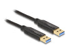 Delock 83014 Usb Type-C™ 5 Gbps Data Link Cable + Km Switch 2 M