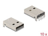 Delock 66757 Usb 2.0 Female 4 Pin Tht Connector For Through-Hole Mounting 90°