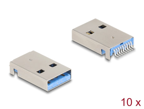 Delock 66946 Usb 5 Gbps Type-A Male 9 Pin Smd Connector