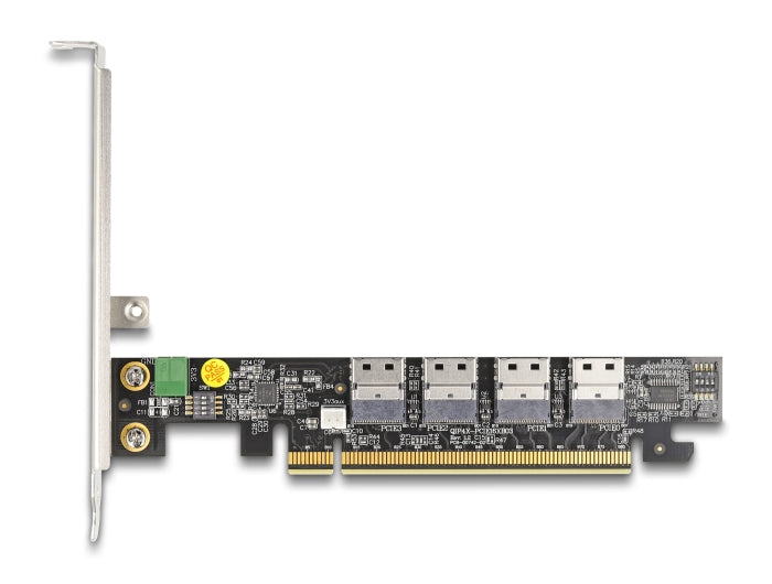 Delock 90111 Pci Express X16 Card To 4 X Internal Sff-8654 4I Nvme