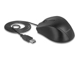 Delock 12548 Egonomic Optical 5-Button Usb Mouse - Left Handers