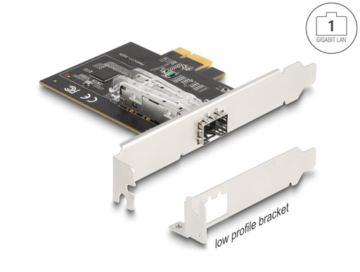 Delock 88318 Pci Express X1 Card To 1 X Sfp Slot Gigabit Lan I210