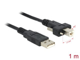 Delock 83594 Cable Usb 2.0 Type A Male > Usb 2.0 Type B Male With Screws 1 M