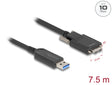 Delock 83212 Active Optical Cable Usb 10 Gbps Type-A Male To Type Micro-B Male