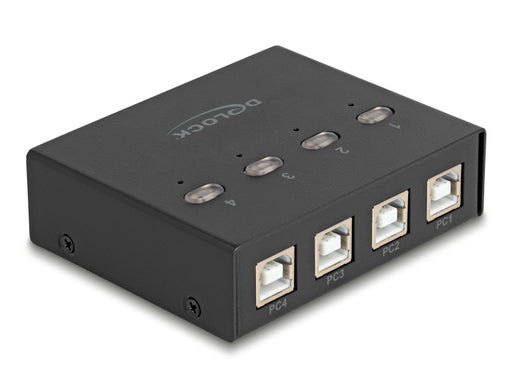 Delock 11507 Usb 2.0 Switch 4 Pc To 4 Devices