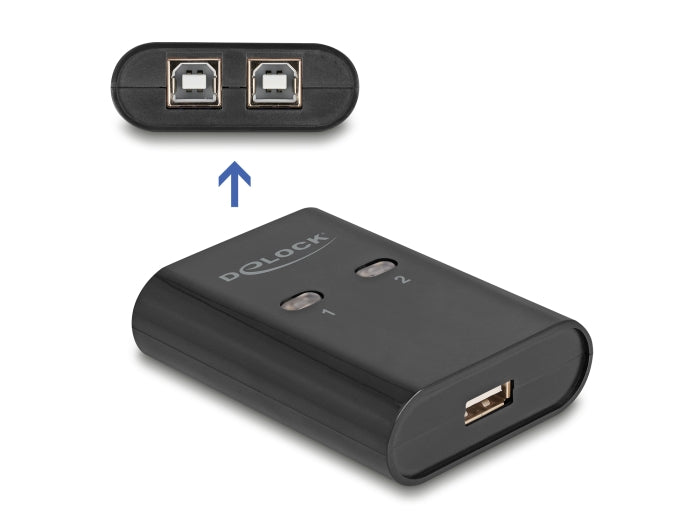 Delock 11503 Usb 2.0 Switch 2 Pc To 1 Device