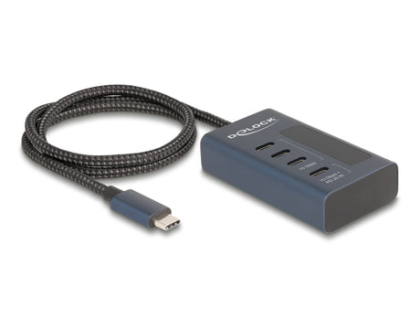 Delock 64189 Usb 10 Gbps Hub With 4 Usb Type-C™ Ports Thereof 3 X Data Port