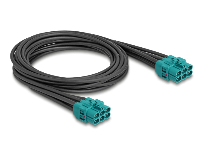 Delock 90341 Cable Hdmtd Z Six Jack To Hdmtd Z Six Jack 1 M