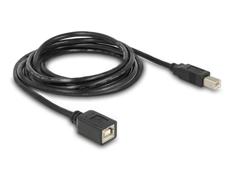 Delock 83427 Extension Cable Usb 2.0 B Male > B Female 2 M