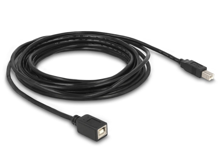 Delock 83429 Extension Cable Usb 2.0 B Male > B Female 5 M