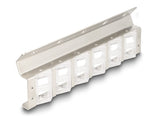 Delock 67040 Keystone Holder 12 Port Tiltable For 10″ And 19″ Rack