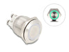 Delock 20978 Push Button For Installation 19 Mm 4 X Screw Terminal Led Green