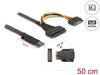 Delock 62984 M.2 Key M To U.2 Sff-8639 Nvme Adapter With 50 Cm Cable