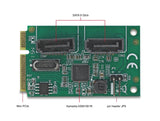 Delock 95264 Mini Pcie Converter To 2 X Sata With Raid