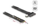 Delock 64216 M.2 Key M To U.2 Sff-8639 Nvme Adapter With 20 Cm Cable