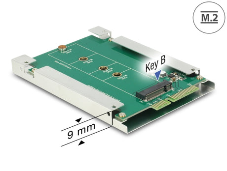 Delock 62552 2.5″ Converter Sata 22 Pin > M.2 Ngff