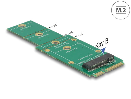 Delock 62592 Adapter Msata > M.2 Key B Slot